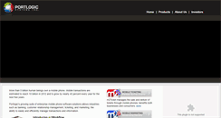 Desktop Screenshot of portlogicsystems.com